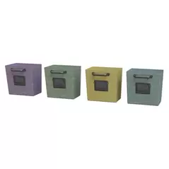 Panacea File Drawer Vert Wall Planters With Chalkboard ID Tags