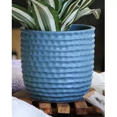 Palm Spring 9" Honey Comb Planter Lbl