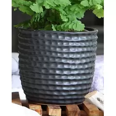 Palm Spring 9" Honey Comb Planter Sgy