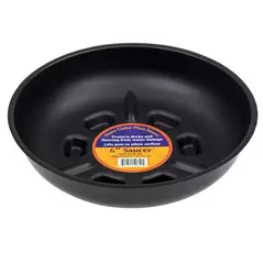 Plant Stand 6" Down Under Saucer Black