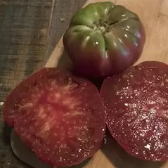 Tomato, Brandywine Black Potato Leaf - 100 Seed Count