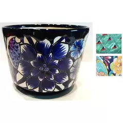 Talavera 7" Cylinder Pot
