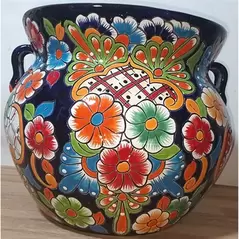 Talavera 12" Traditional Michoacana Pot