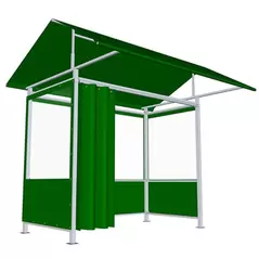 VRE 7x10x9 Cash Tent With Sliding Front Wall