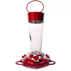Penn 10oz Glass Hummingbird Feeder
