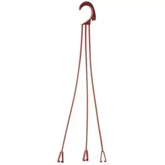 Crescent Hooks for Emma Bowl Terra Cotta