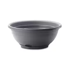 Crescent 14" Emma Hanging Bowl Charcoal