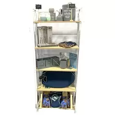 Corona 116pc B&B Garden Shelf Charcoal Display