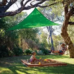 Kool Kolor 9'10" Party Sail Triangle Green
