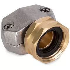 Gilmour Pro Brass Clamp Coupling 5/8" & 3/4" Female