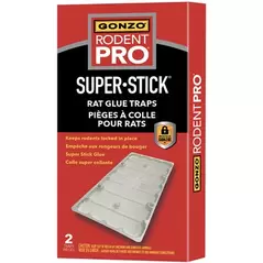 GONZO 2ct Rodent Pro Super Stick Rat Trap