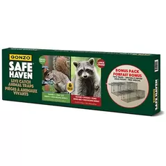 GONZO Safe Haven Live Catch Trap Bonus Pack Large/Small