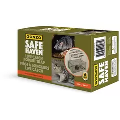 GONZO Safe Haven Live Catch Rodent Trap
