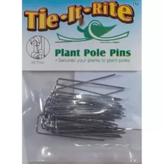 K&K 24pk Tie It Rite Plant Pole Pins