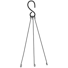 Midwest Wire Works 12" Grow Basket Hanger 3 Leg