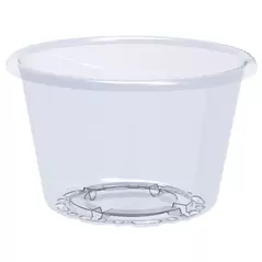 Panacea 4" Dx2.5" Deep Plastic Saucer