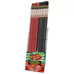 Panacea 30pc 72" Tomato 4 Leg Plant Support Red/Black