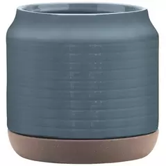 Southern Patio 8" Oakland Planter Blue Finish