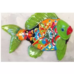 Talavera Large Fish Elegant Wall