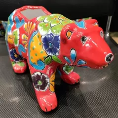 Talavera Bear Planter
