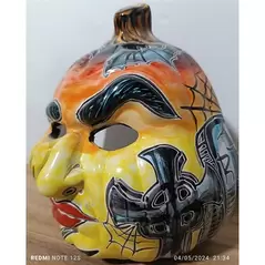 Talavera Gesturing Pumpkin 1