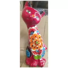Talavera Curious Cat