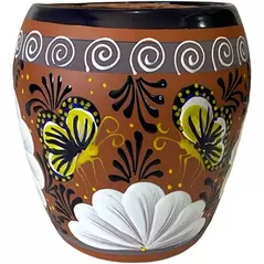Talavera 12" Bella Especial Ovalo Pot Barro