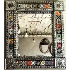 Talavera Grande De Cuadros