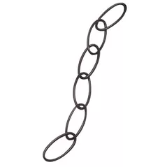Panacea 36" Extender Chain Black 3pk