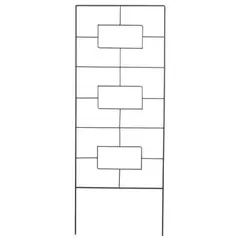 AGW Modern Tall Trellis Black