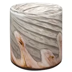 APM 4.5" Wave Collection Planter Cap Cod Gray