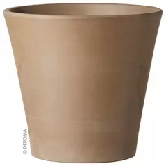 Deroma 6.3" Cono Pot Grafite Clay Case Pack