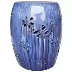 MCarr 19" Bumblebee Stool Falling Blue