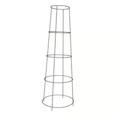 Panacea 54" Inverted Heavy Duty Tomato Cage 3 Leg 4 Ring