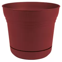 Bloem 14" Saturn Planter Burnt Red