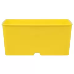 SunPack 5"x5" Heavy-Duty Square Pot Yellow