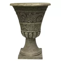 GROWER SELECT ENVIROBLEND 16IN TUMBLED SCROLL URN STONE 4/CS