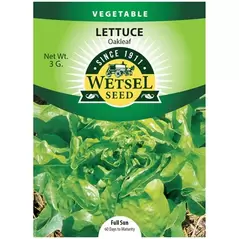 LETTUCE, OAKLEAF 3 G.