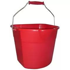 Ames 17qt Harper Bucket Easy Pour Red