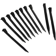 Master Mark Black Terrace Board Stakes 10pk