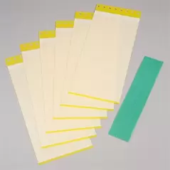 Taki traps yellow (10 per pack) (Direct) 3"x10" perforated to create 20 traps 3"x5" insect monitoring