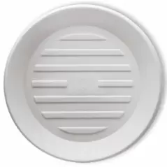 Crescent 13" Round Universal Saucer Alpine White