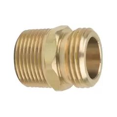 Gilmour 3/4"x1/2" Double Female Brass Connector