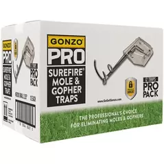 GONZO Surefire Mole & Gopher Trap Bulk Small