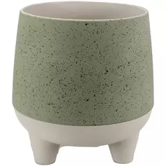 HC 6" Orion Pot Sage Granite/Birch