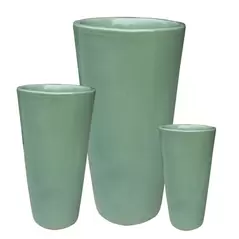 MCarr 15PC Tall Rnd Pltr Plt Berlin Green