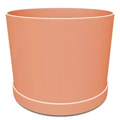 Bloem 6" Mathers Planter Muted Terra Cotta