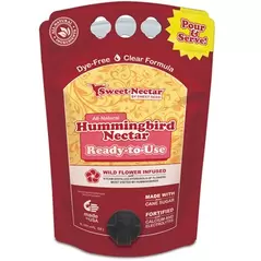 Sweet Seed 3L Hummingbird Nectar Pouch Ready to Use