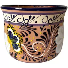 Talavera 8" Bella Especial Champanera Pot Nat