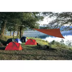 Coolaroo 10' Ready to Hang Triangle Shade Sail Terracotta